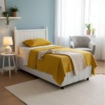 Alin 120 x 200 Baza Başlık Set | MDF Başlık | Klasik Baza | Rahat Kullanım ve Modern Görünüm