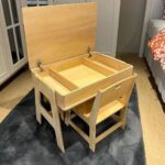 Doğal Kavak Kontrplak Çalışma Masası | Çocuklara Özel Sağlam ve Şık Model
