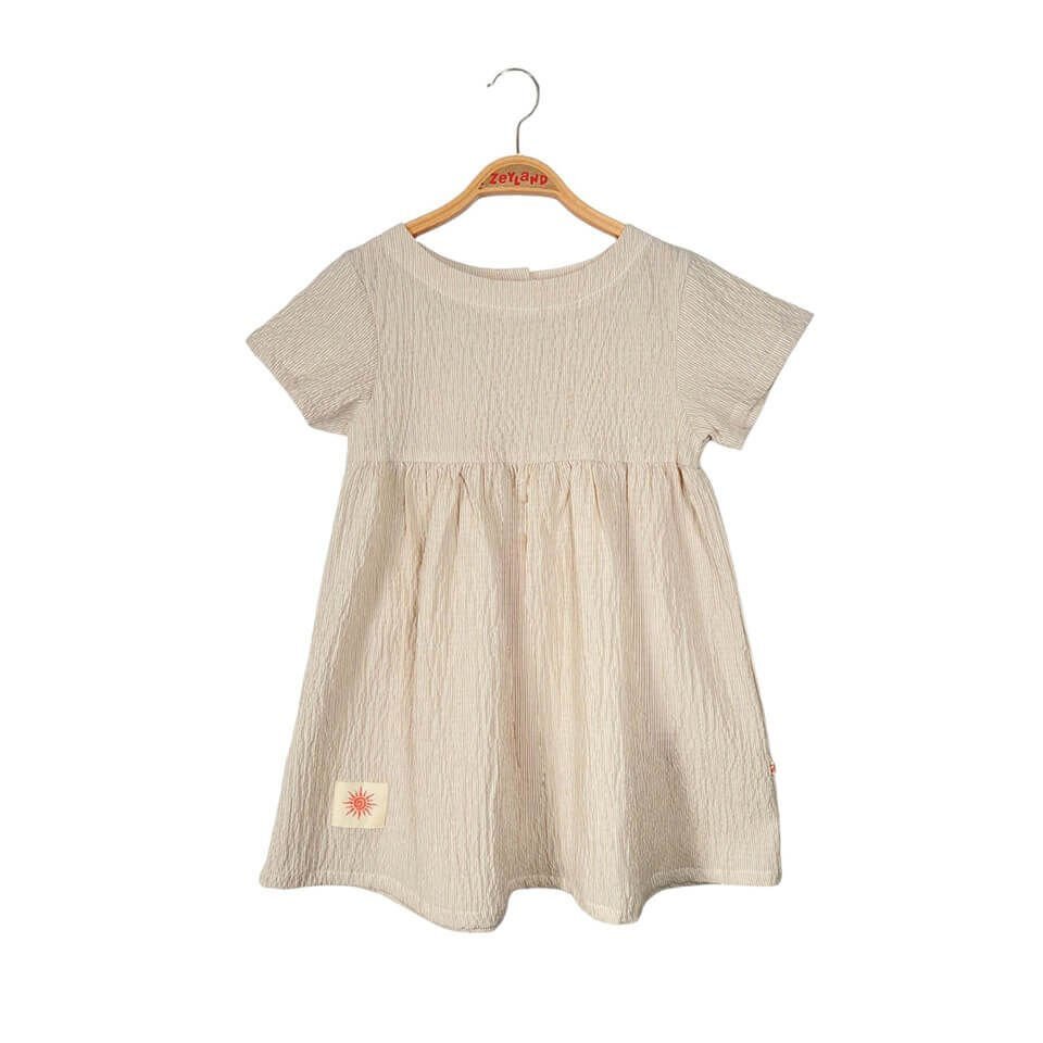 kiz-cocuk-cizgili-yarim-kol-gofre-elbise-tas-cizgili-2 Arion Kids Gofre Elbise | Kız Çocuk Çizgili Yarım Kol Tasarım | Günlük & Özel Günler İçin - Görsel 1