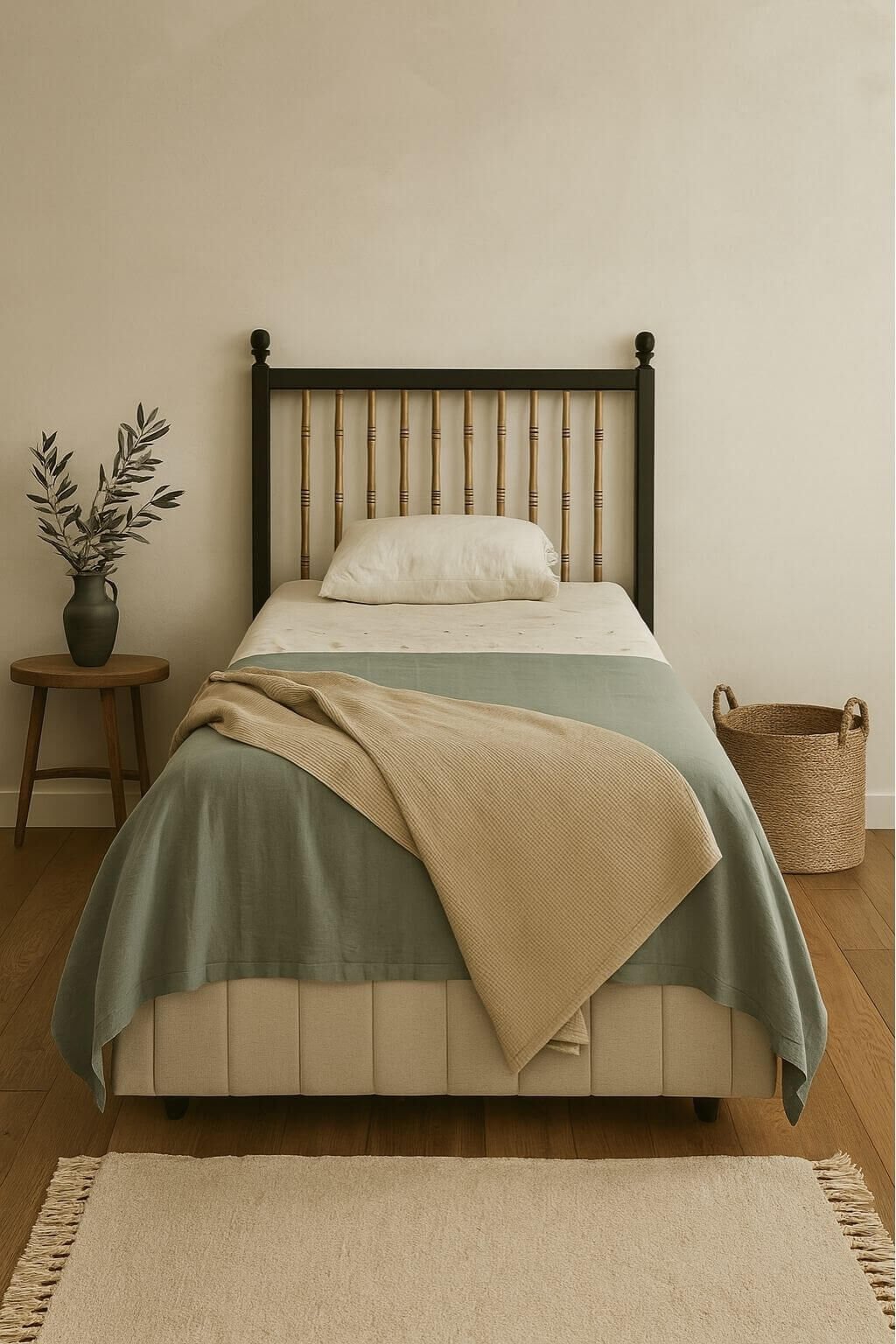 pera-wood-mdf-baslik-baza-set Pera Wood Baza Başlık Seti 100×200 | MDF Başlık | Klasik Baza | Şık ve Dayanıklı Genç Odası Yatak Seti - Görsel 1