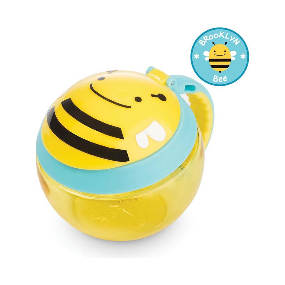 skip-hop-zoo-cerez-kapi-ari Zoo Çerez Kabı – Arı | Sevimli Tasarım ve Pratik Atıştırmalık Saklama Kabı - Görsel 1